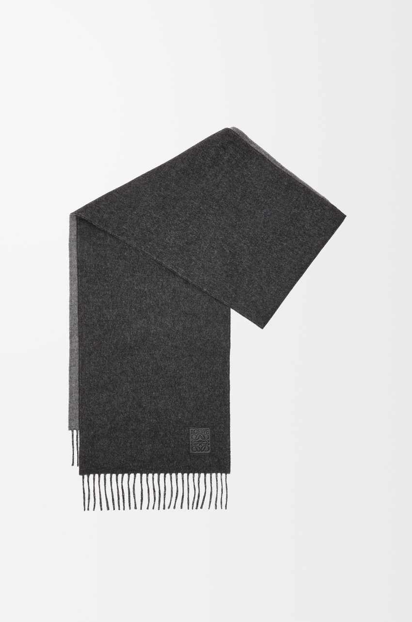 Scarf in wool and cashmere