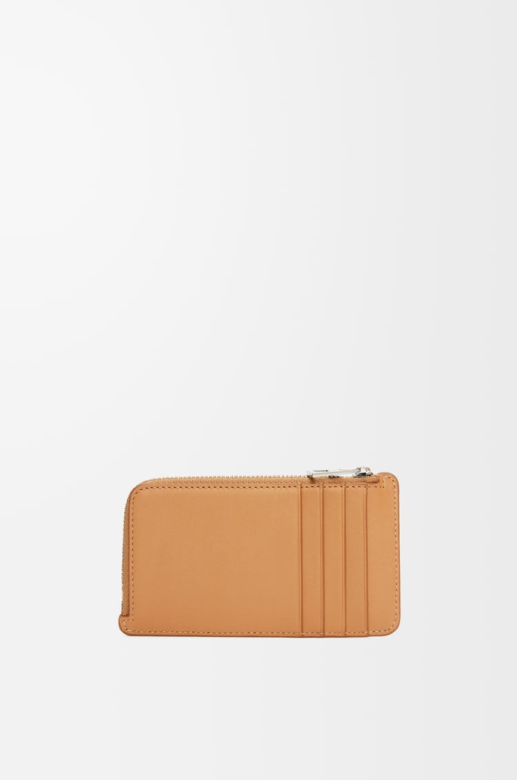 LOEWE Coin cardholder in satin calfskin Warm Desert