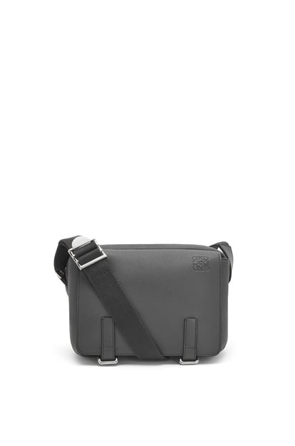 LOEWE XS Military messenger bag in soft grained calfskin Anthracite plp_rd