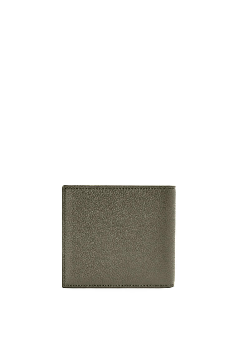 LOEWE Bifold wallet in soft grained calfskin Khaki Green pdp_rd