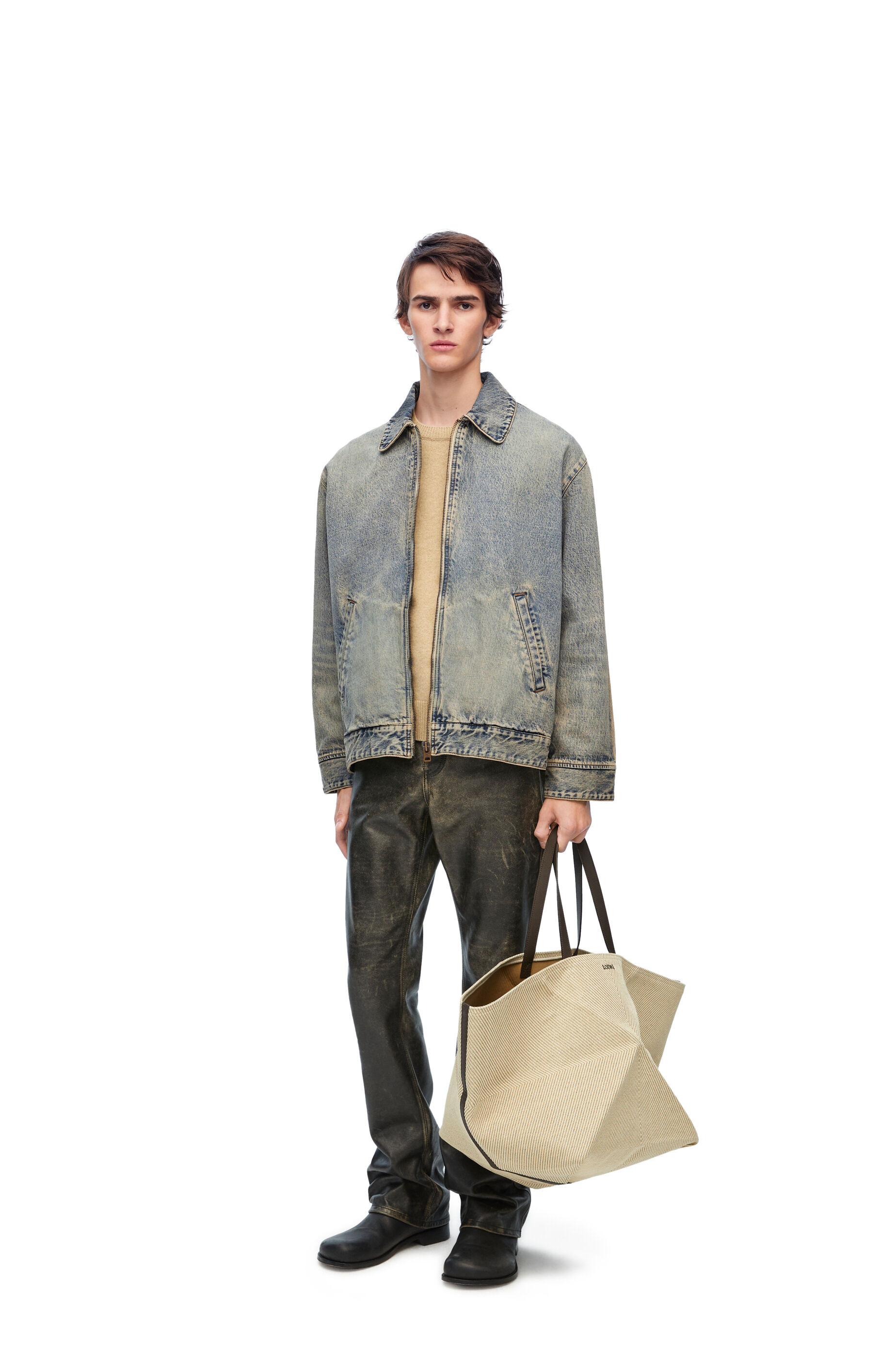 Bomber jacket in cotton
