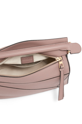 LOEWE Small Puzzle bag in soft grained calfskin Dark Blush plp_rd
