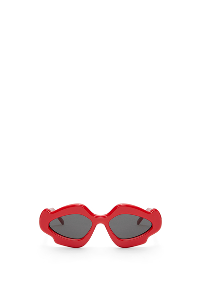 LOEWE Flame sunglasses in acetate Shiny Red