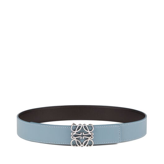 LOEWE Anagram Belt 3.2Cm Stone Blue LOEWE Anagram Belt 3.2Cm Stone Blue all