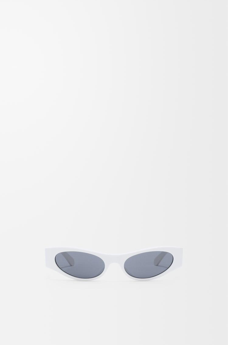 LOEWE Flash Slim Cateye sunglasses White