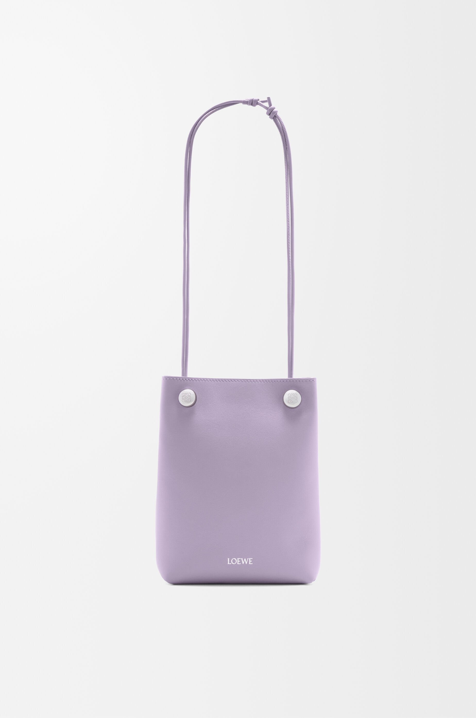 Pebble pouch in smooth calfskin Purple - LOEWE International