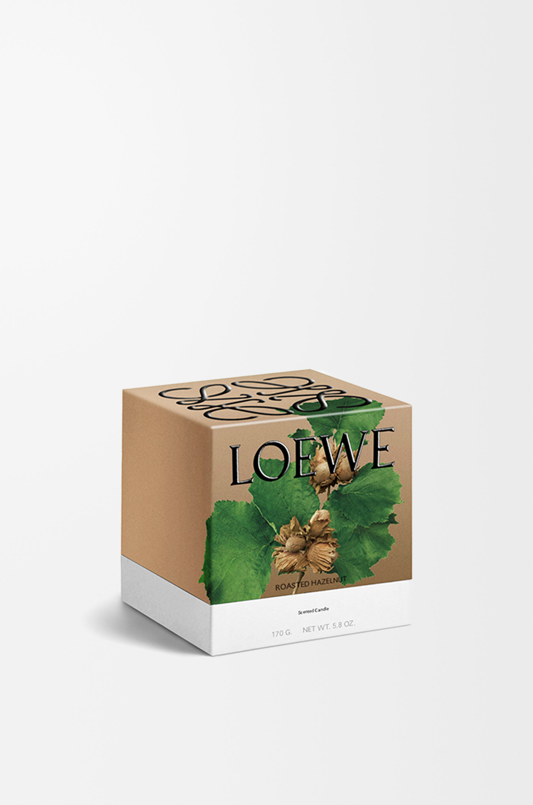 ローストヘーゼルナッツ キャンドル スモール ブラック - LOEWE