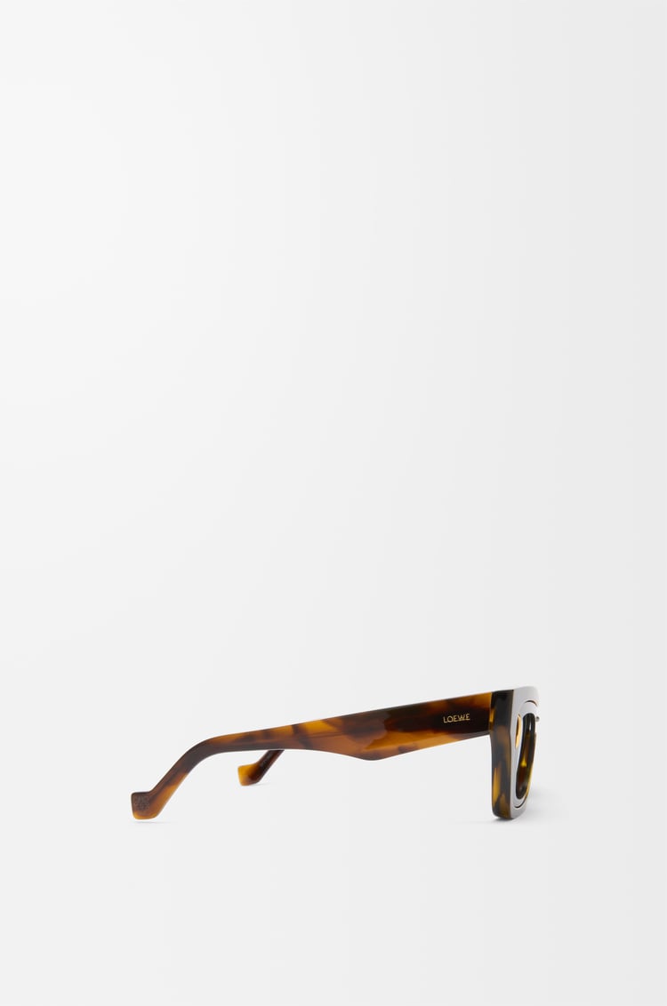 LOEWE Gafas de sol Cinema de doble capa Marrón Habano
