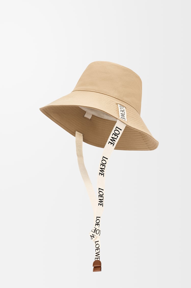 LOEWE Fisherman hat in canvas Sand