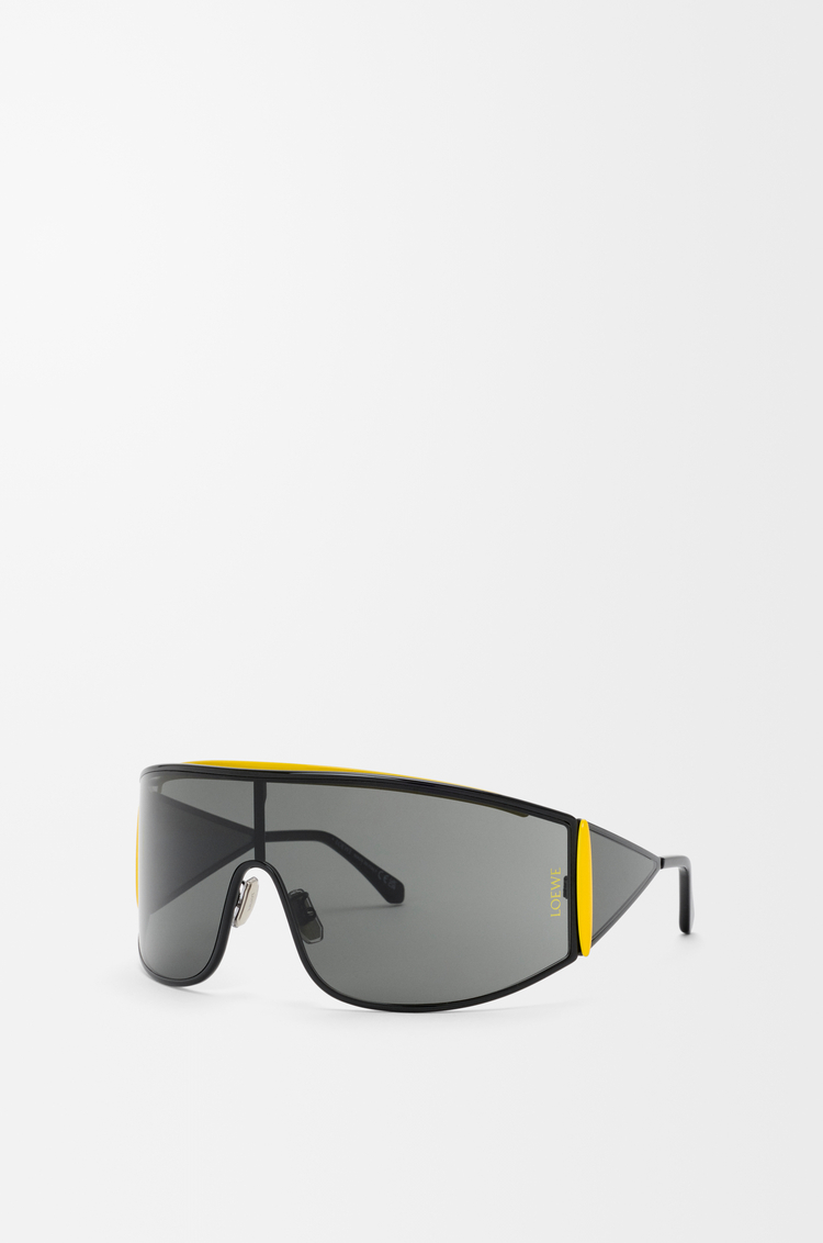 LOEWE Speed Shield sunglasses  Black/Yellow
