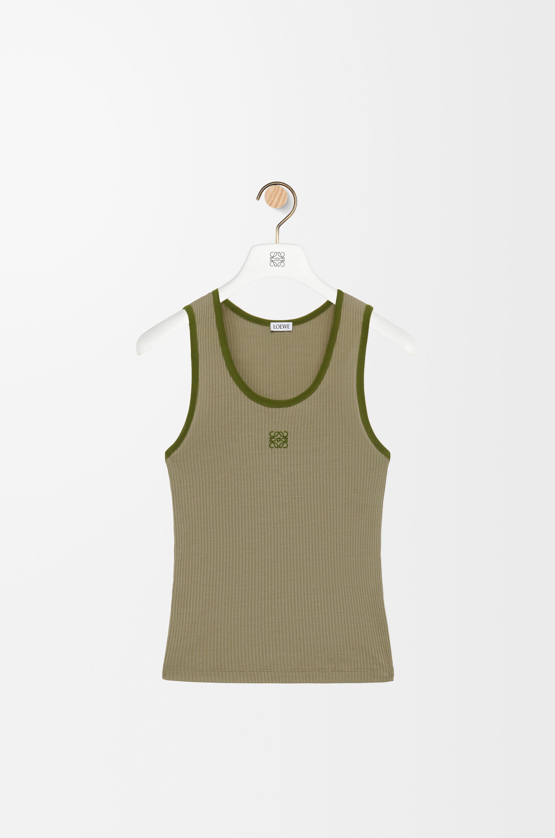 Tank top in silk Blue - LOEWE