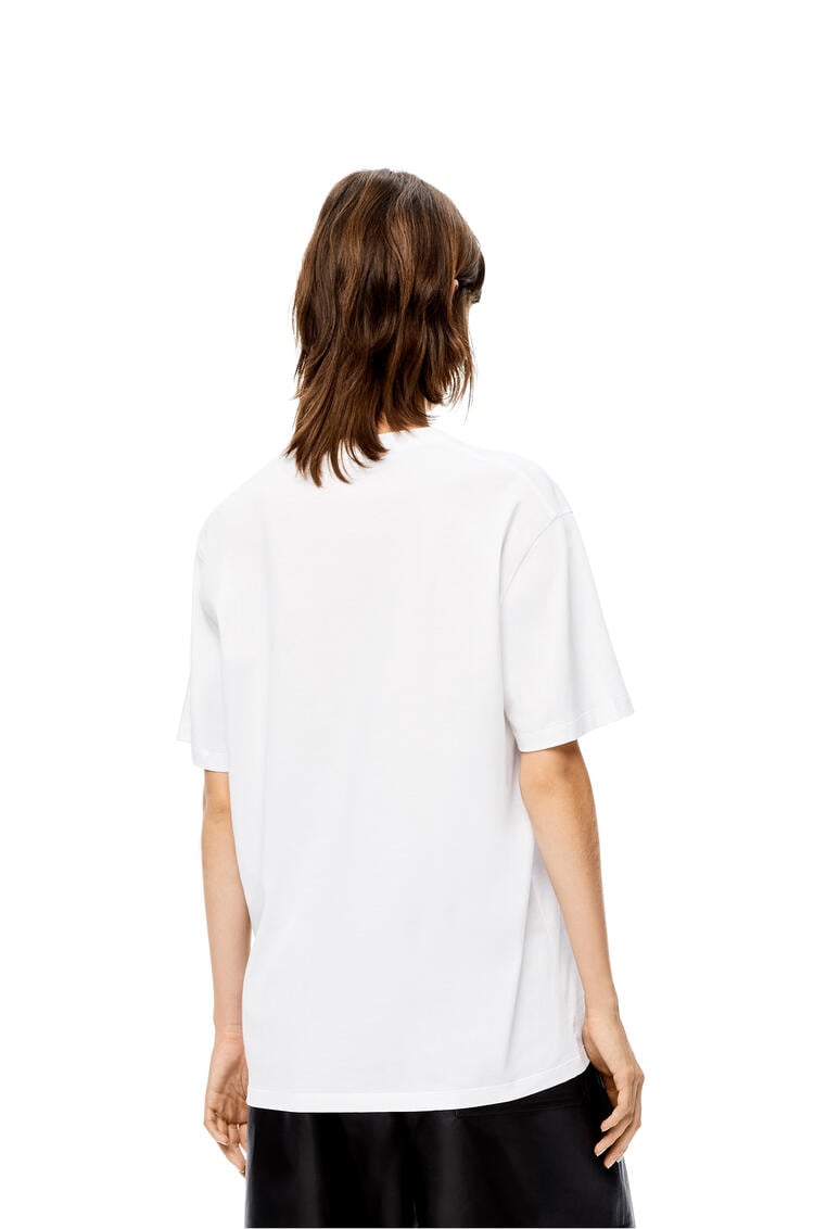LOEWE Camiseta Yu-Bird en algodón Blanco/Multicolor pdp_rd