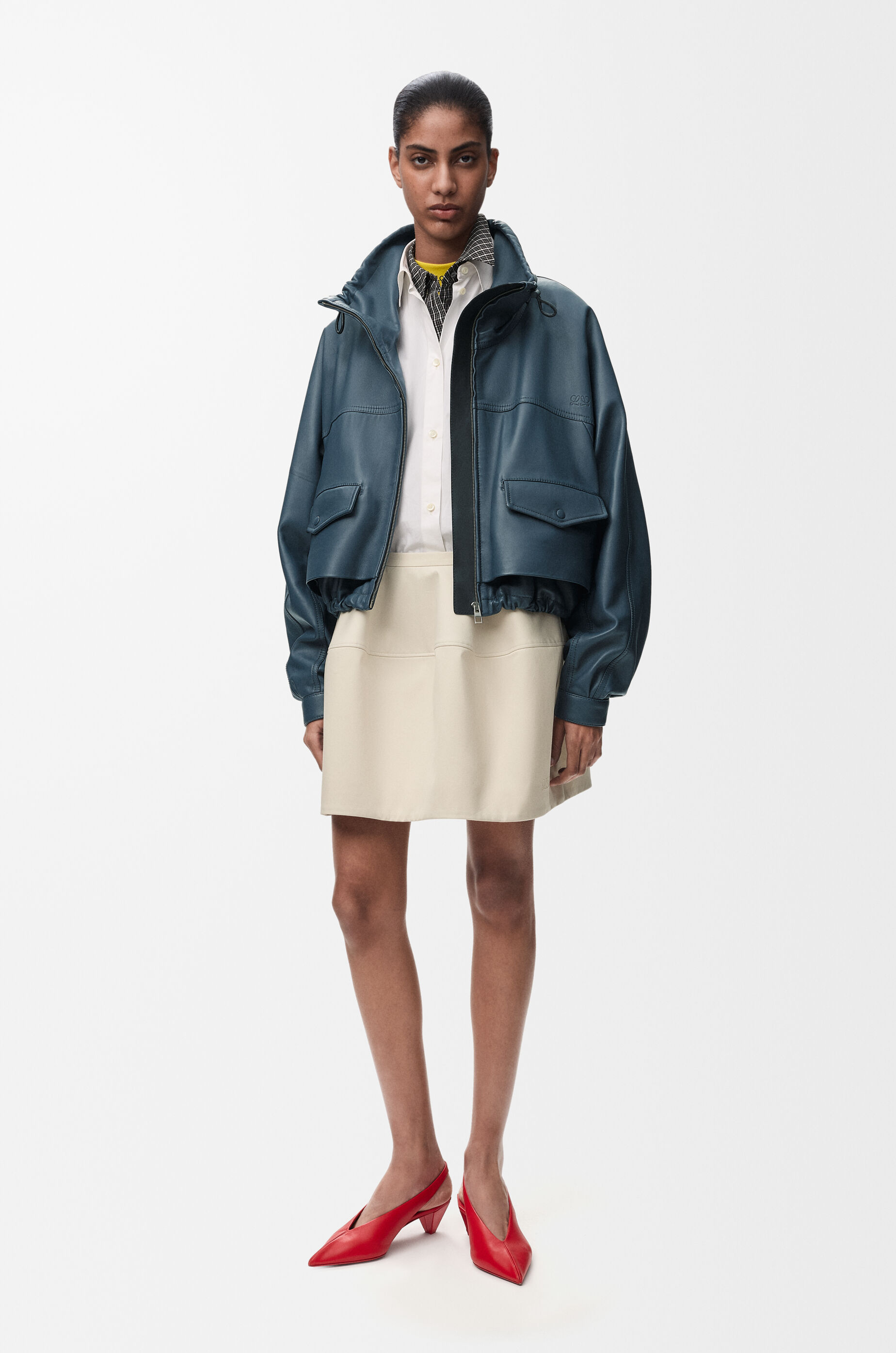 女性用高級レザー既製ジャケット - LOEWE - ロエベ 日本 公式サイト
