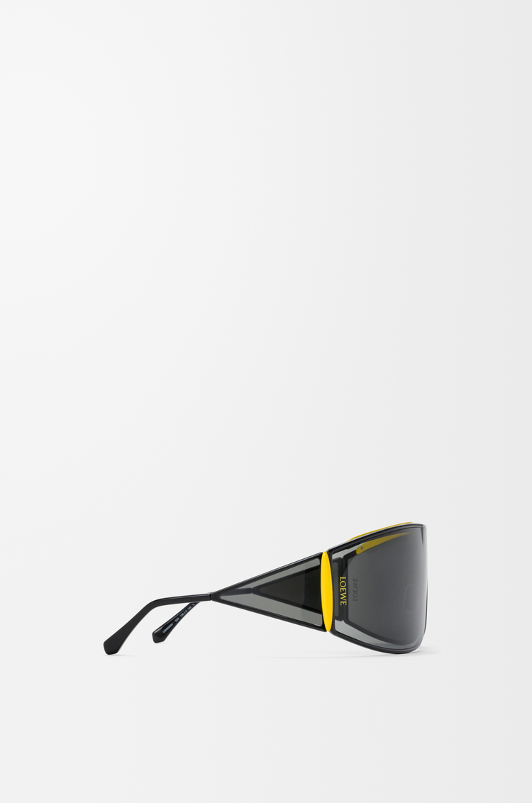 LOEWE Speed Shield sunglasses  Black/Yellow