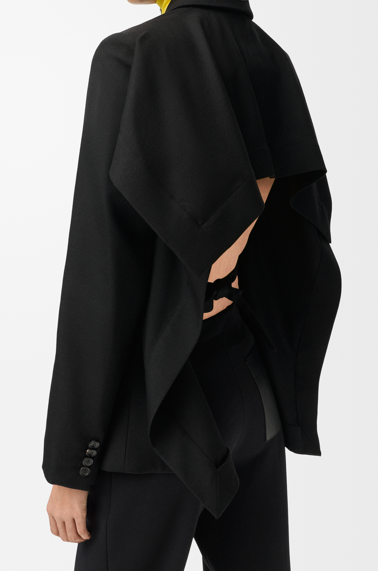 LOEWE Chaqueta en lana Negro