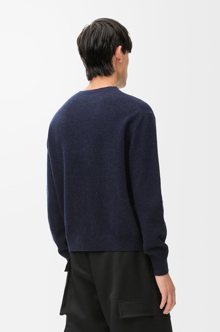 LOEWE Jersey en lana Azul Índigo