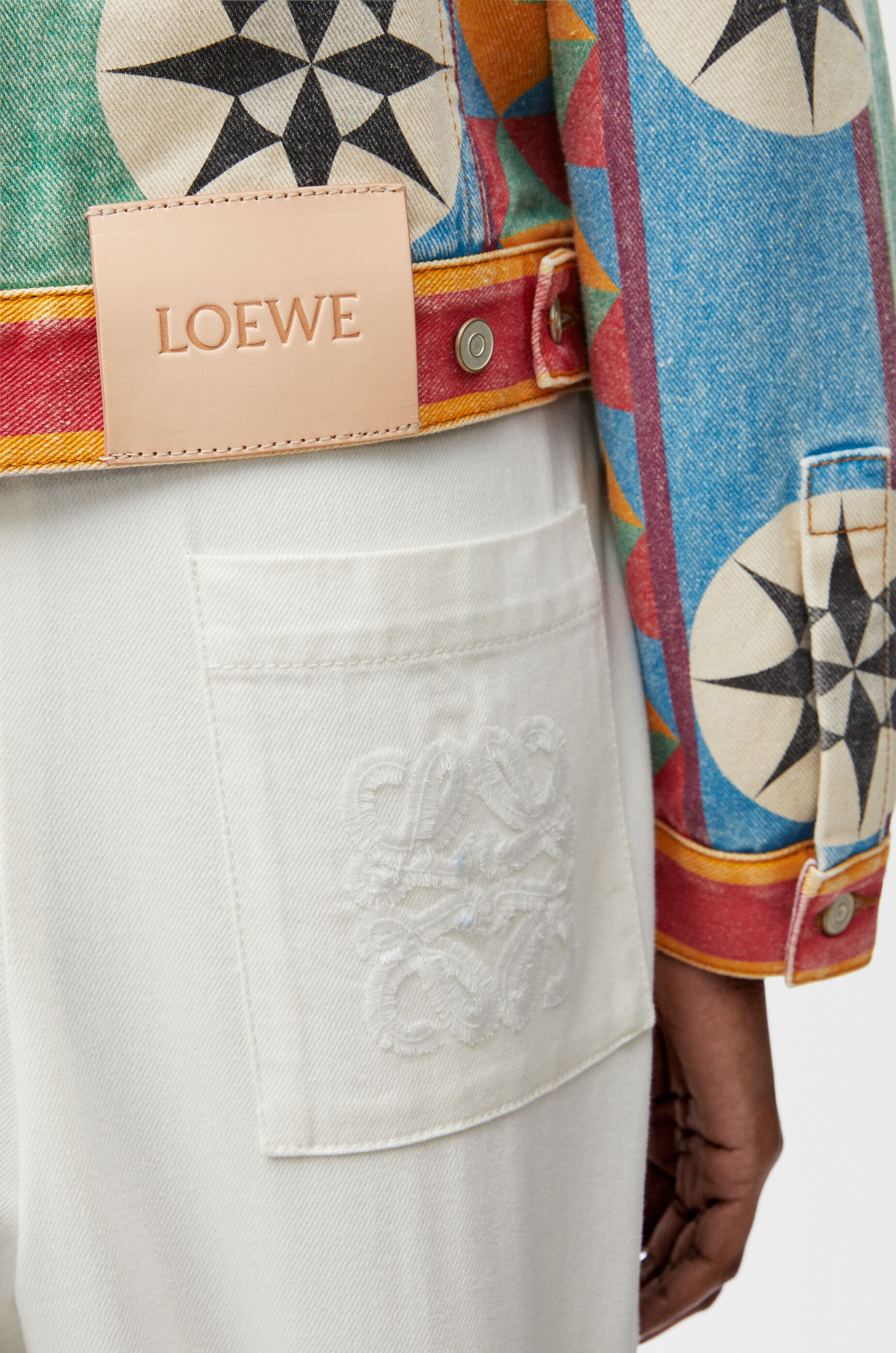 Jacket in denim Multicolor - LOEWE Jacket in denim Multicolor - LOEWE