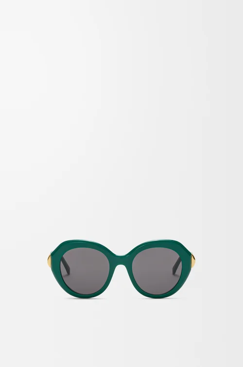 LOEWE Gafas de sol Coil Butterfly Verde Esmeralda