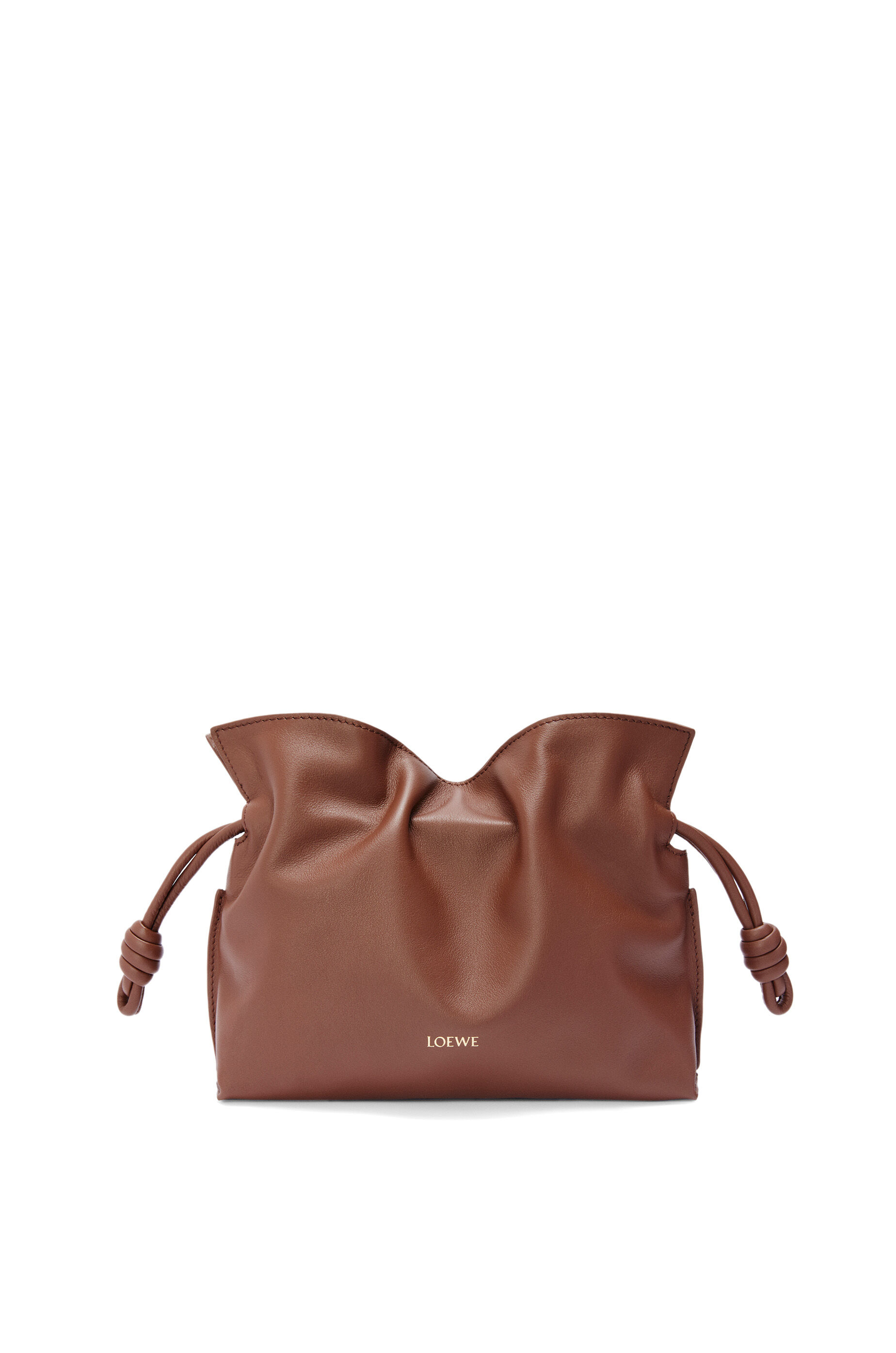ハムスター フラメンコクラッチ ミニ（ナパカーフ） ハバナ - LOEWE