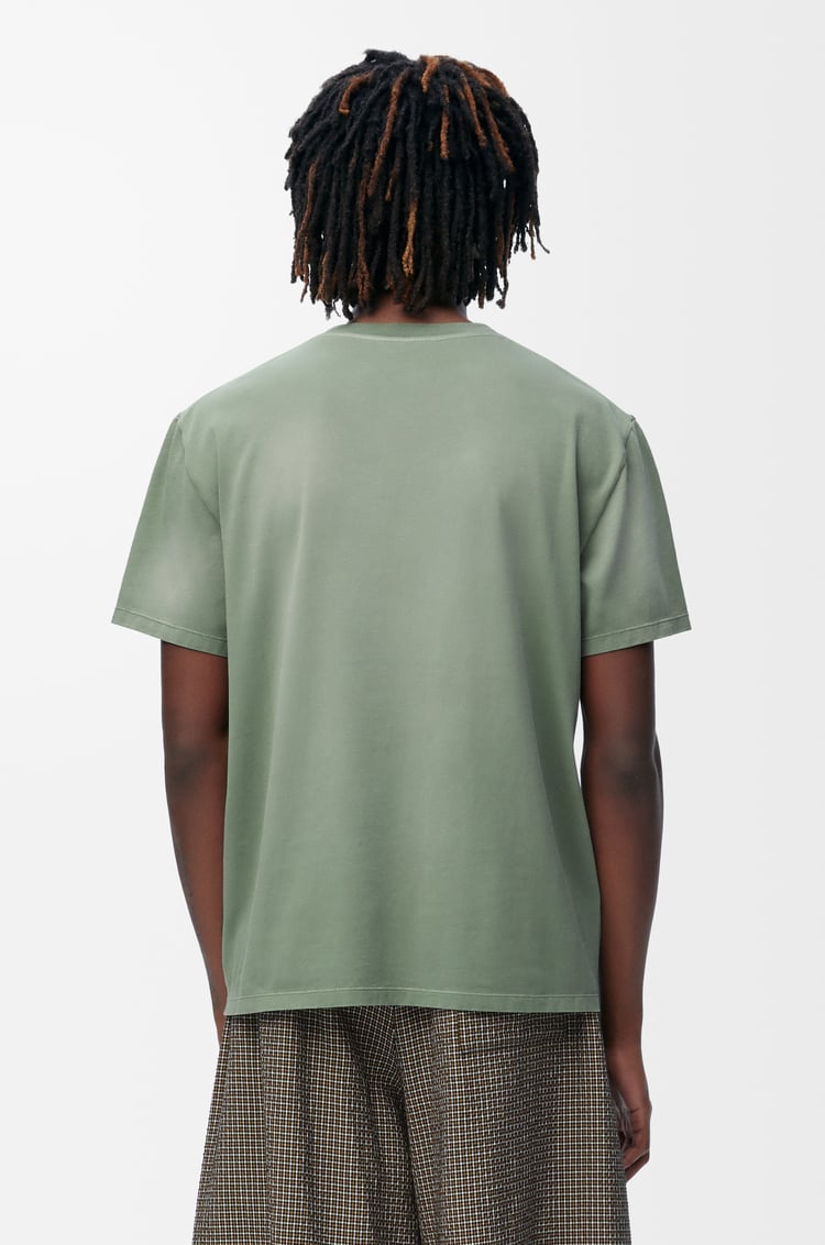 LOEWE Relaxed fit T-shirt in cotton Sage