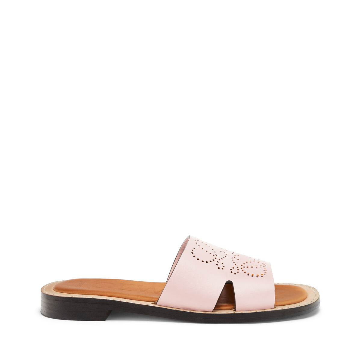 light pink mules