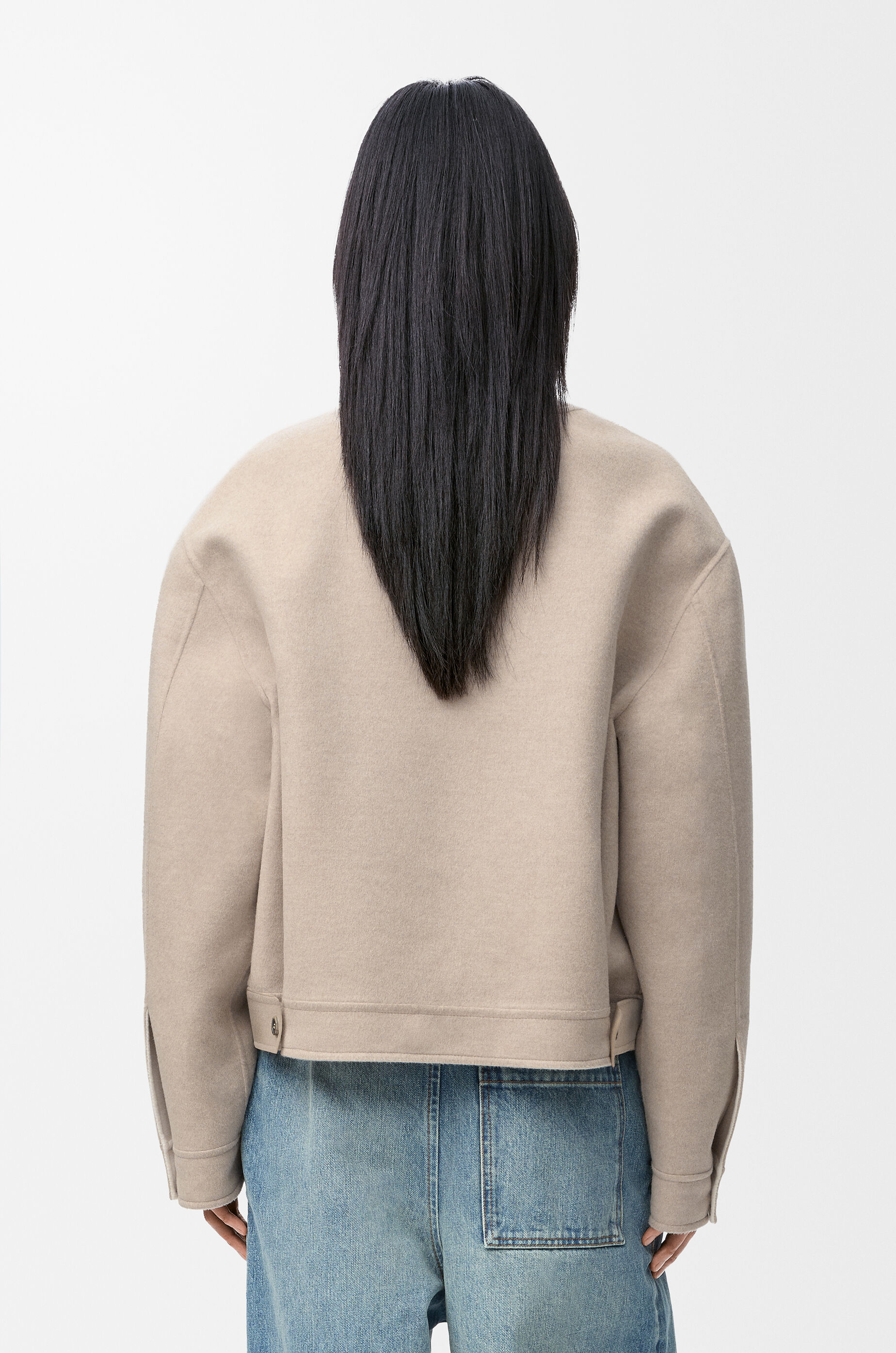 カーディガン（ウール&カシミヤ） ベージュ - LOEWE