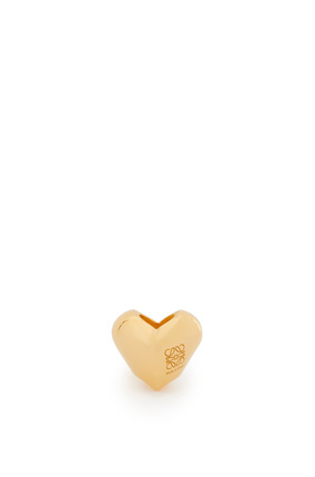 LOEWE Small heart dice in metal Gold plp_rd