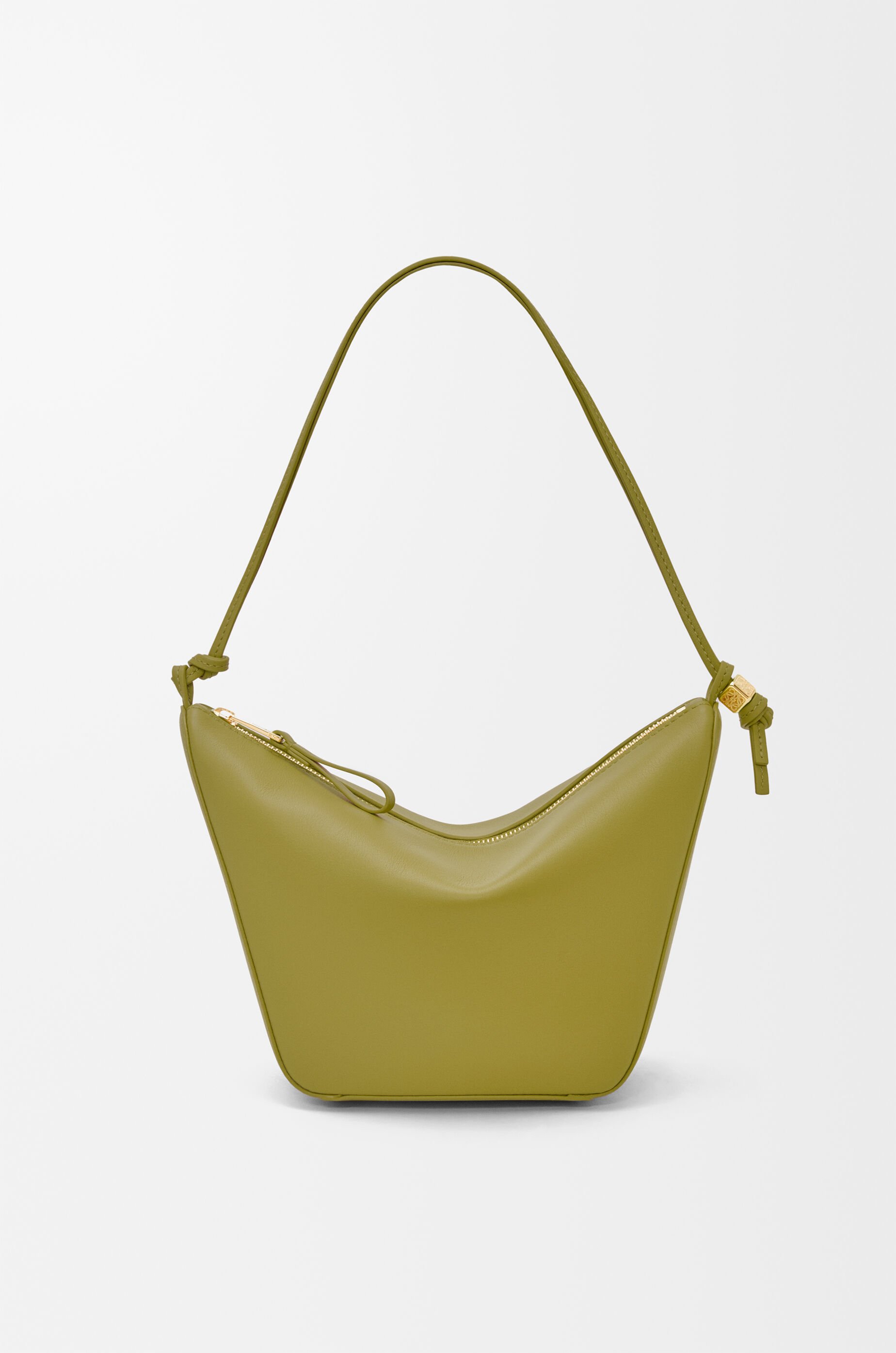 LOEWE｜ (Mini Hammock hobo in classic calfskin (A538G13X Mini Hammock hobo in classic calfskin Green - LOEWE