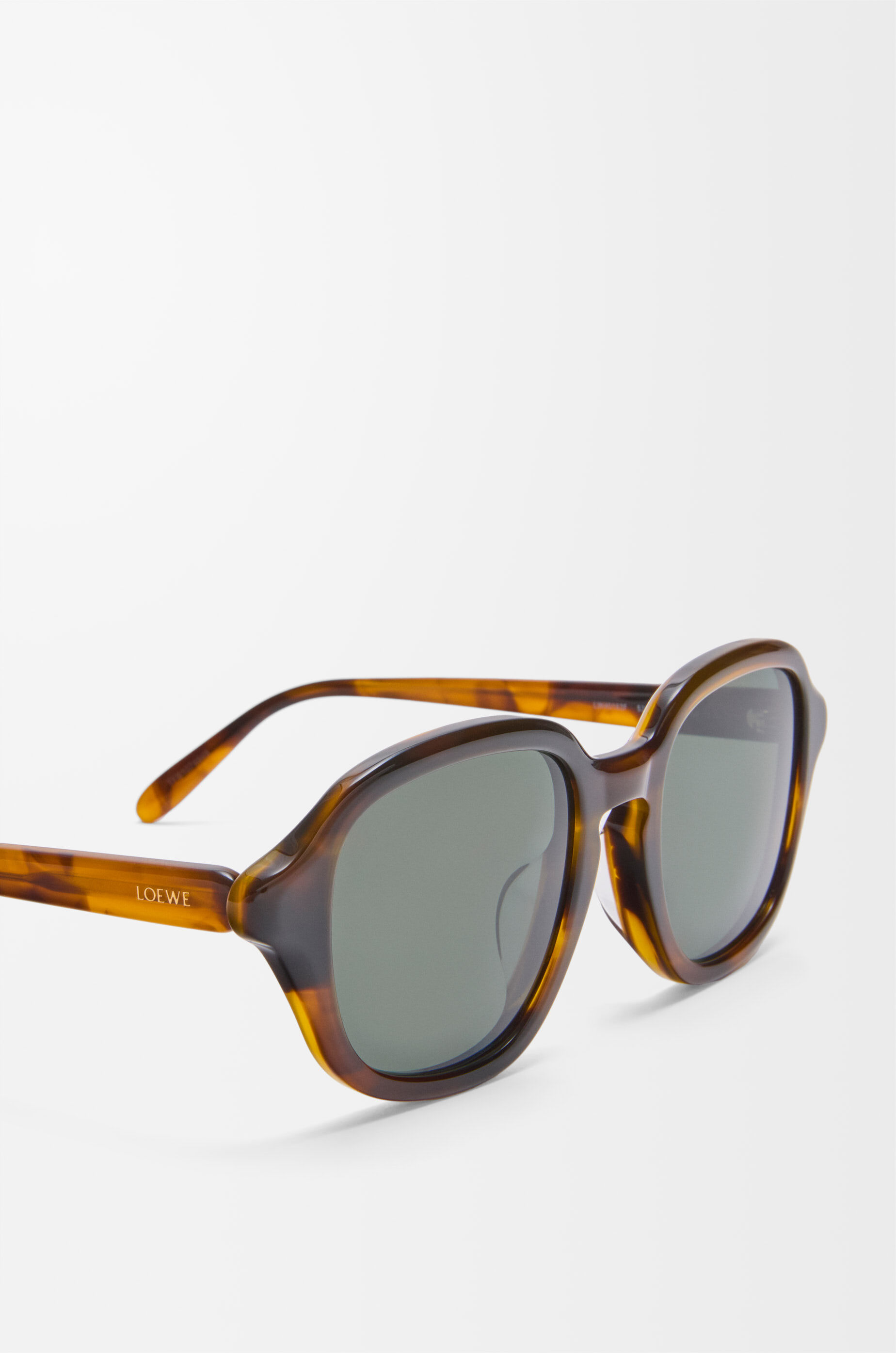 【LOEWE】アルファ スリム サングラス★シャンパン クリア Alpha Slim sunglasses Gold - LOEWE
