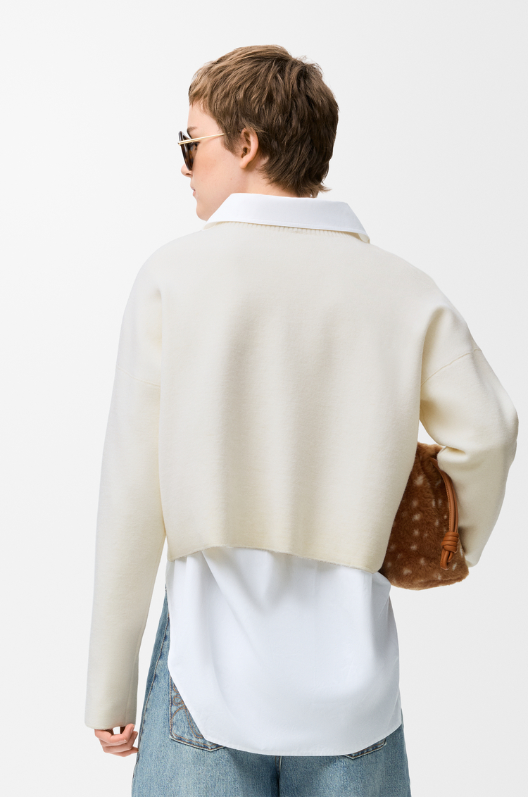 LOEWE Jersey Anagram en mezcla de lana Blanco