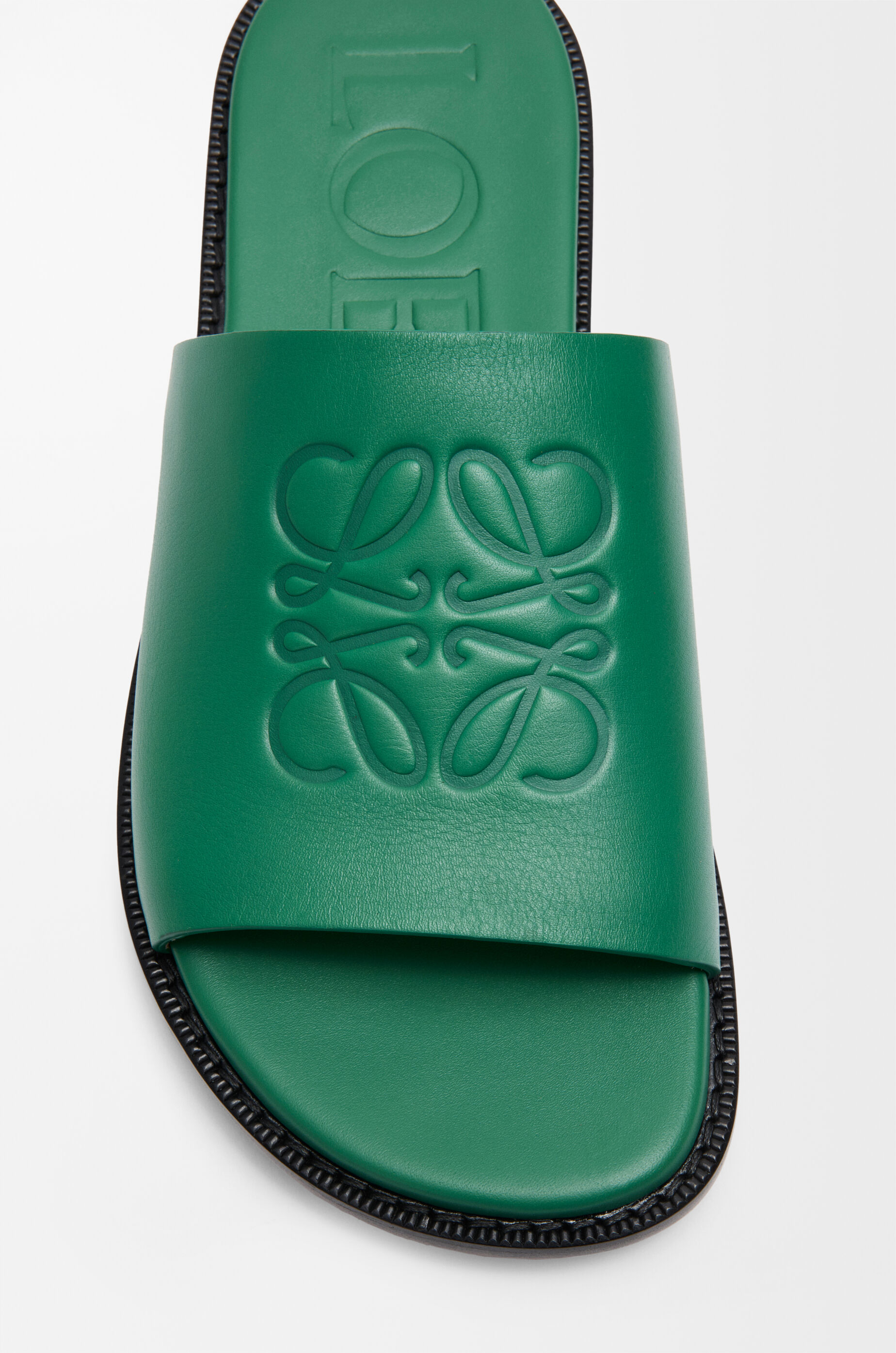 LOEWE フレックス アナグラム スライド サンダル ソフトカーフ フレックス アナグラム スライド（ソフトカーフ） レッド - LOEWE