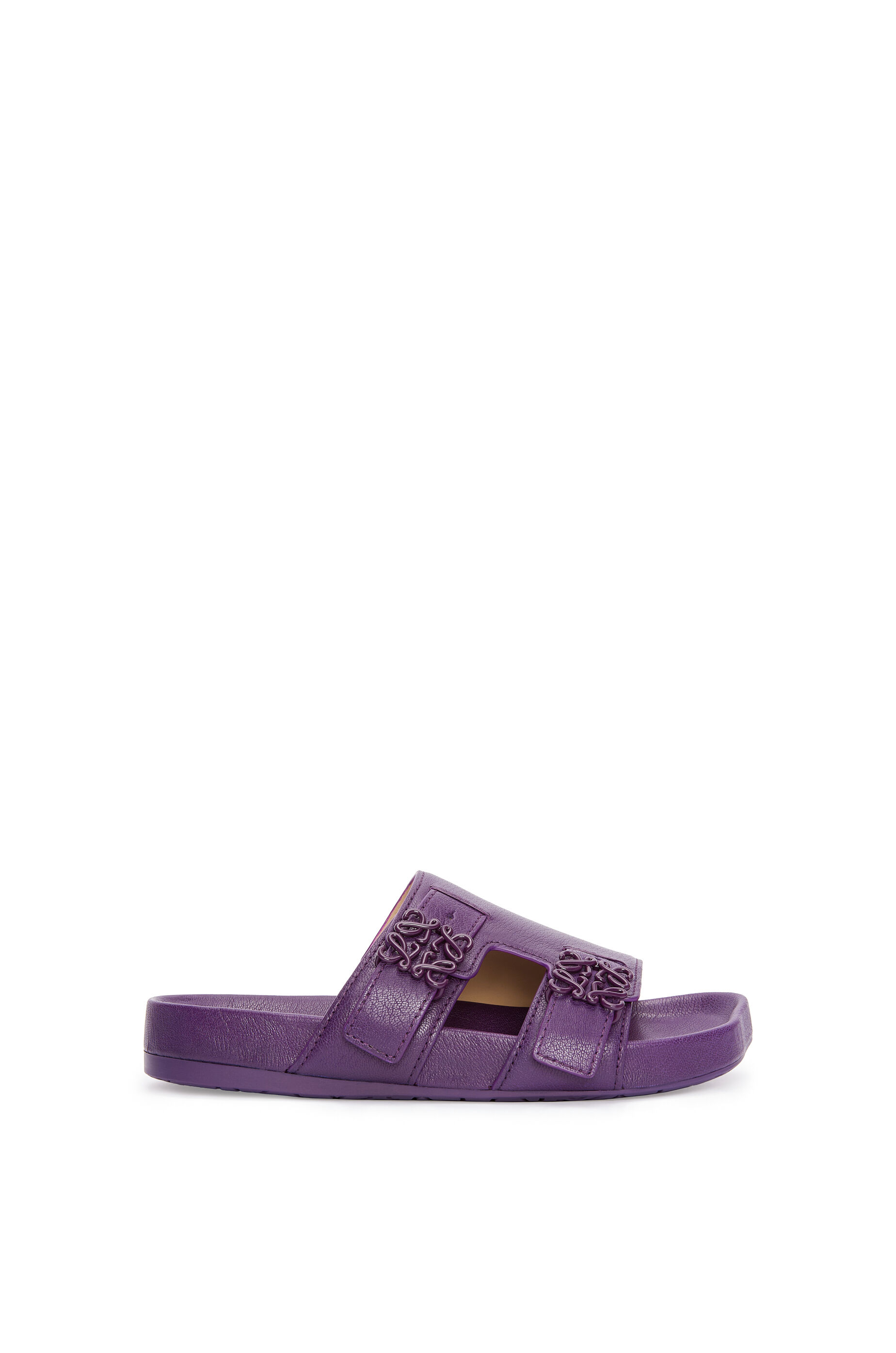 Purple slide sandals best sale