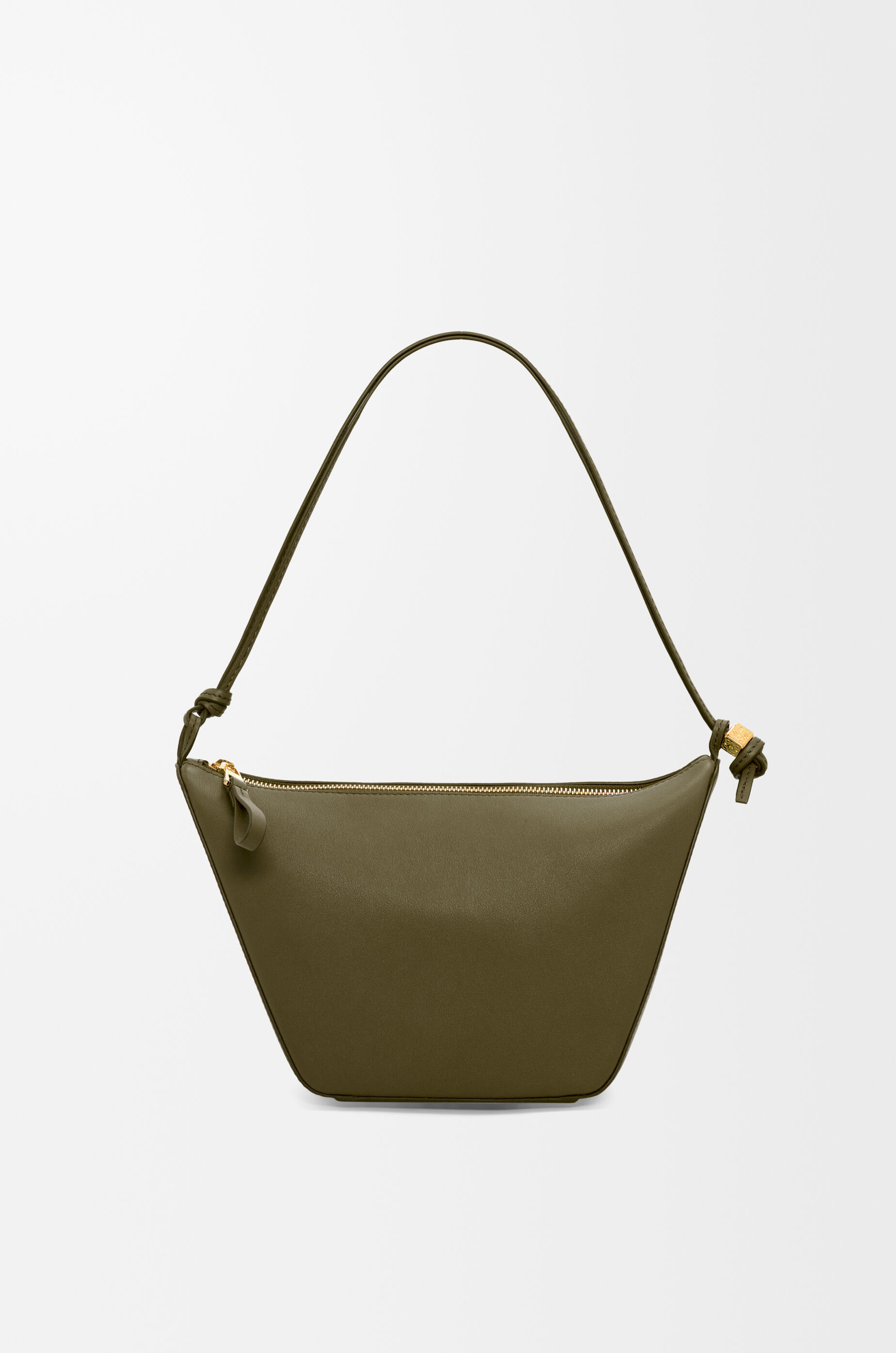 Mini Hammock hobo in classic calfskin Green - LOEWE