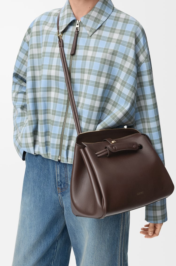 LOEWE マドリードバッグ（サプルカーフ） ダークブラウニー