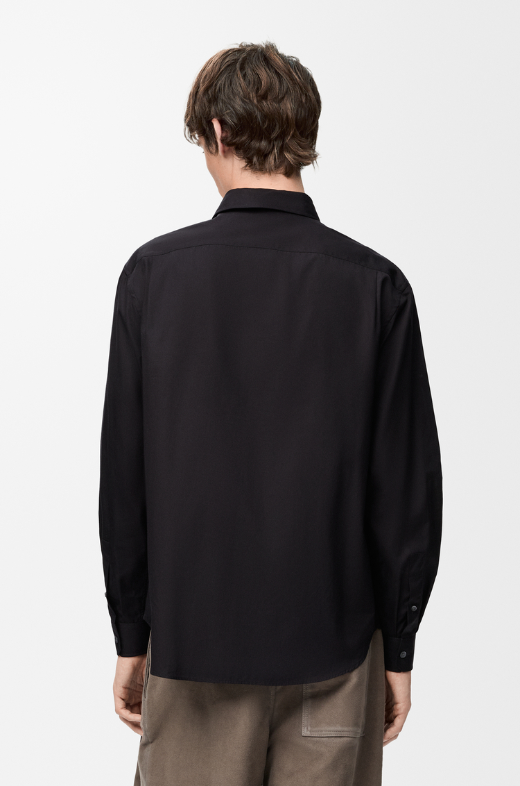 LOEWE Camisa en algodón Negro