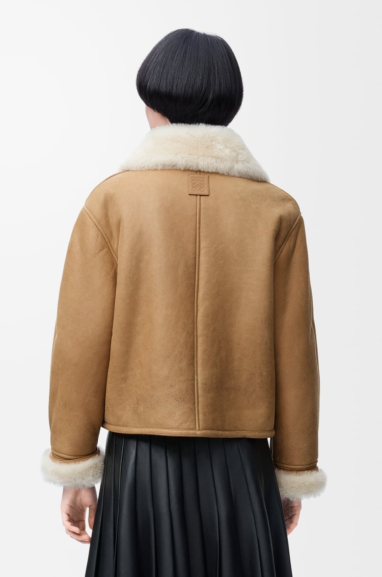 LOEWE Chaqueta en lana de oveja Camel