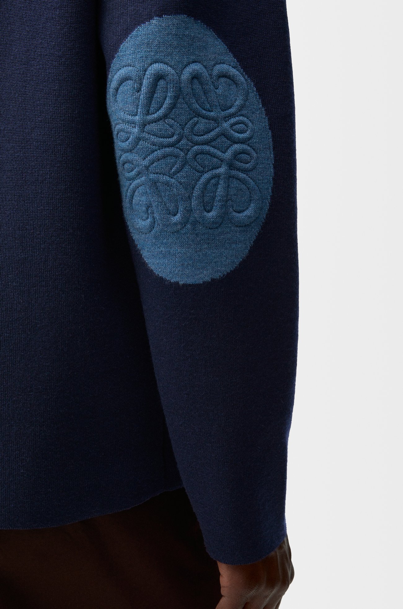 LOEWE Jersey en lana Azul Marino