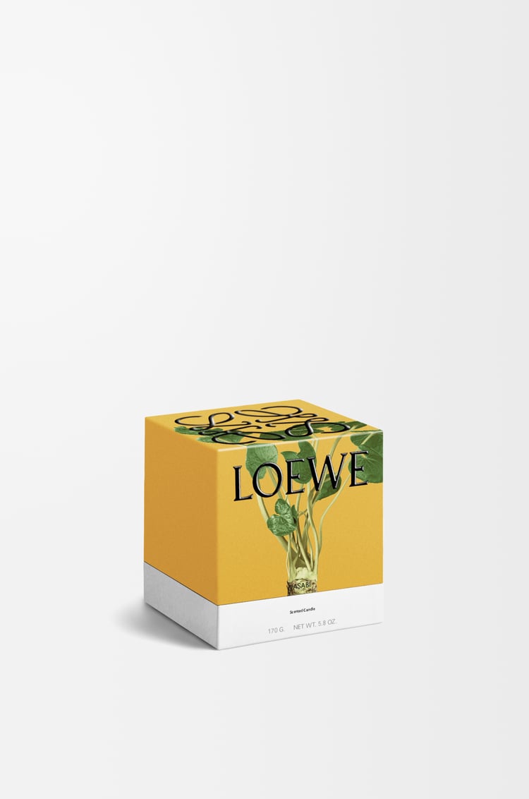 LOEWE Vela pequeña Wasabi Amarillo