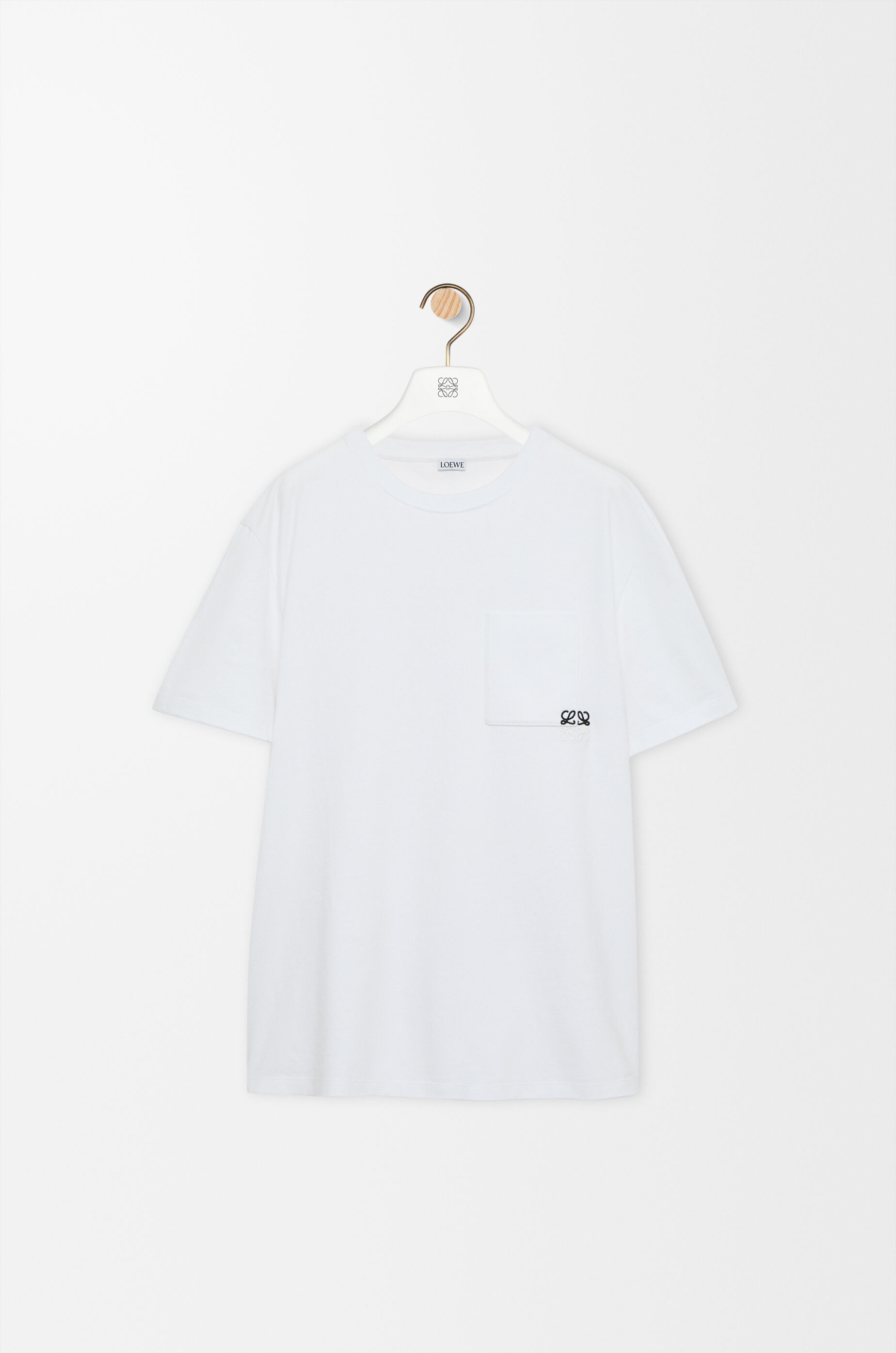 Relaxed fit T-shirt in cotton White - LOEWE APAC official website