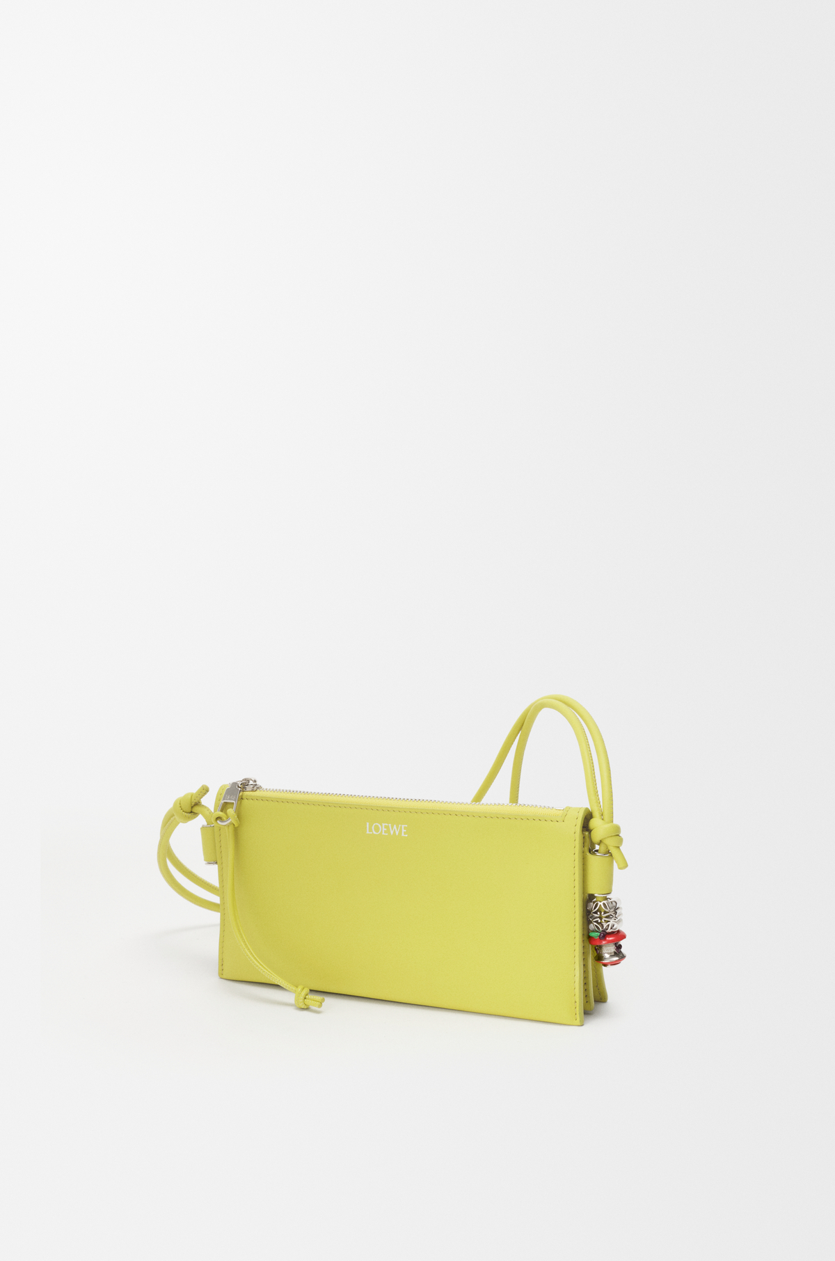 Joya pouch in nappa calfskin Yellow - LOEWE Europe official website