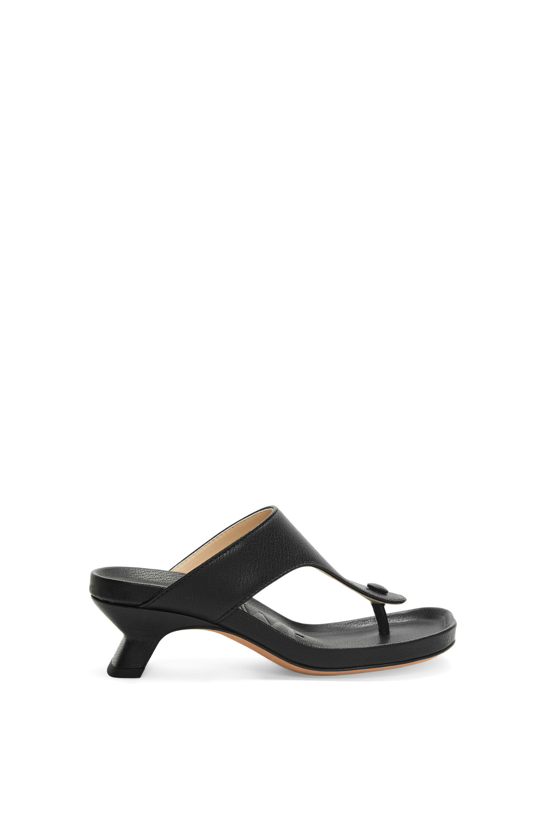 Ease kitten heel sandal in goatskin