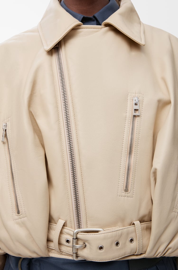 LOEWE バイカー ジャケット（ナパラム） エクリュ