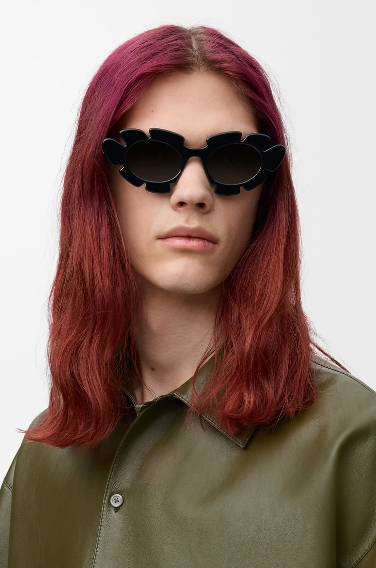 LOEWE Flower sunglasses Black