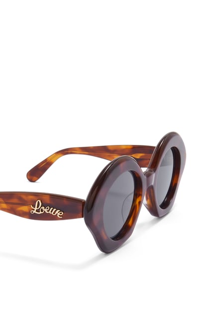 LOEWE Bow sunglasses in acetate Havana plp_rd
