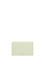 LOEWE Anagram business cardholder in pebble grain calfskin Spring Jade