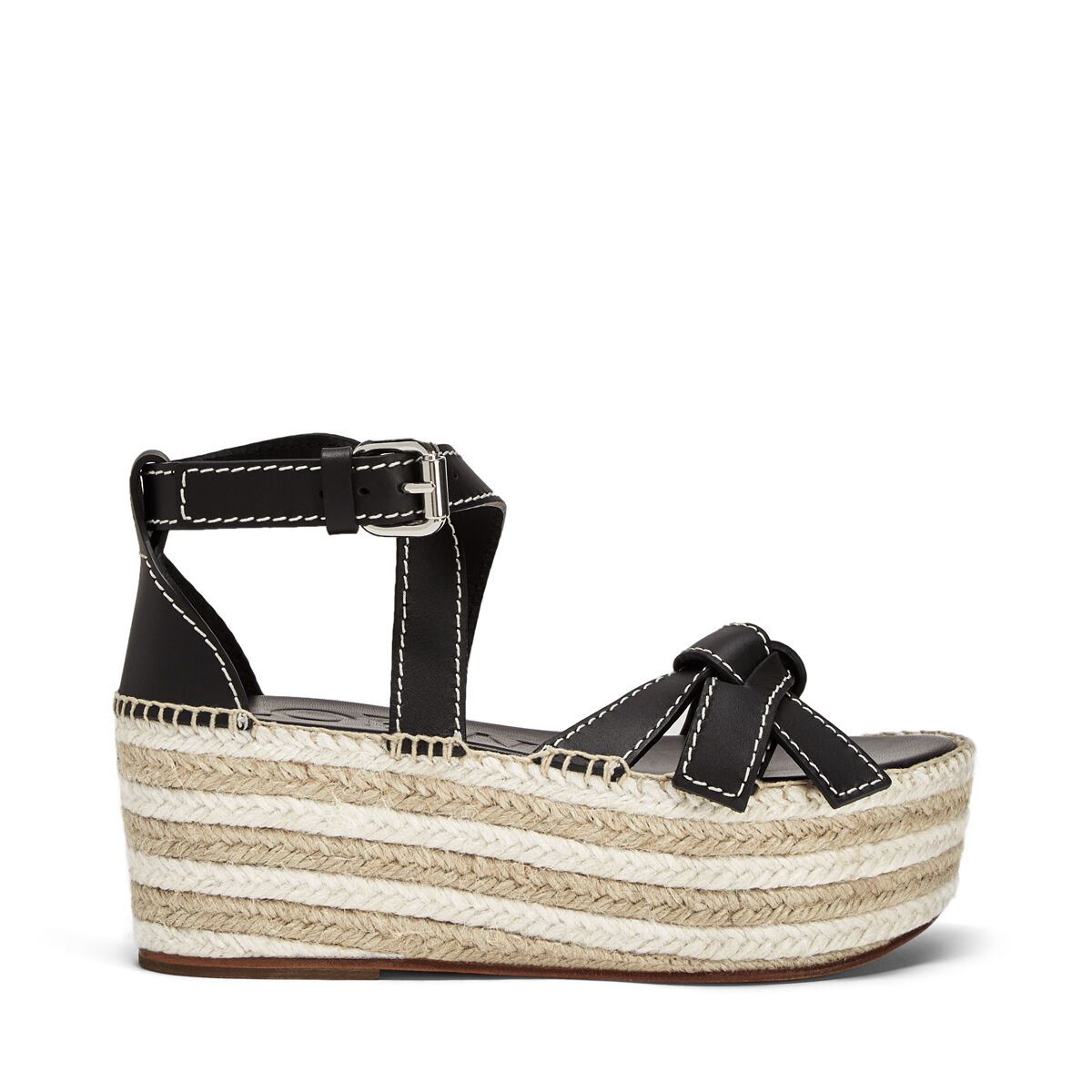 Gate Wedge Sandal Black LOEWE