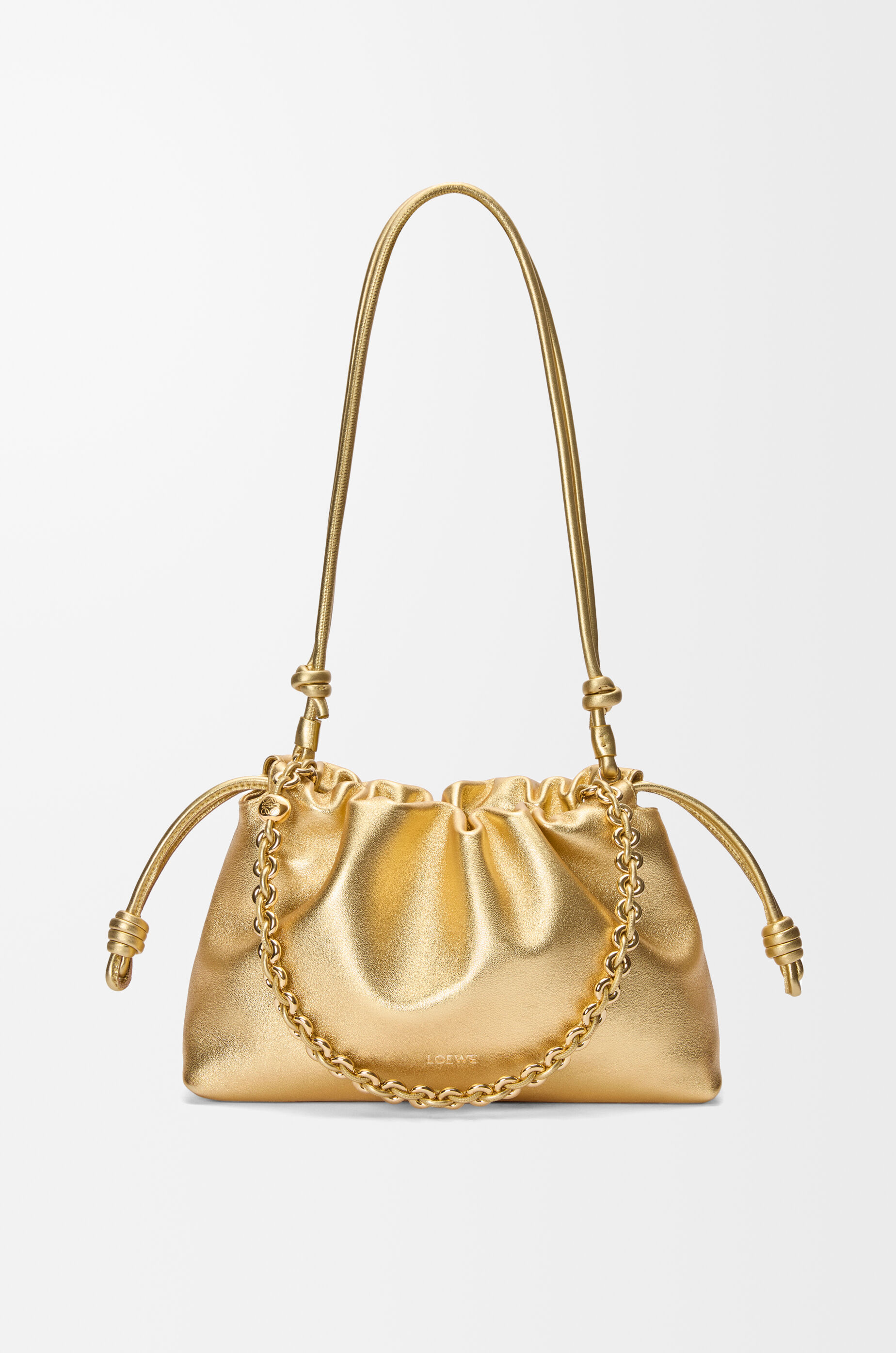 フラメンコパース ミディアム（ラミネートラム） ゴールド - LOEWE