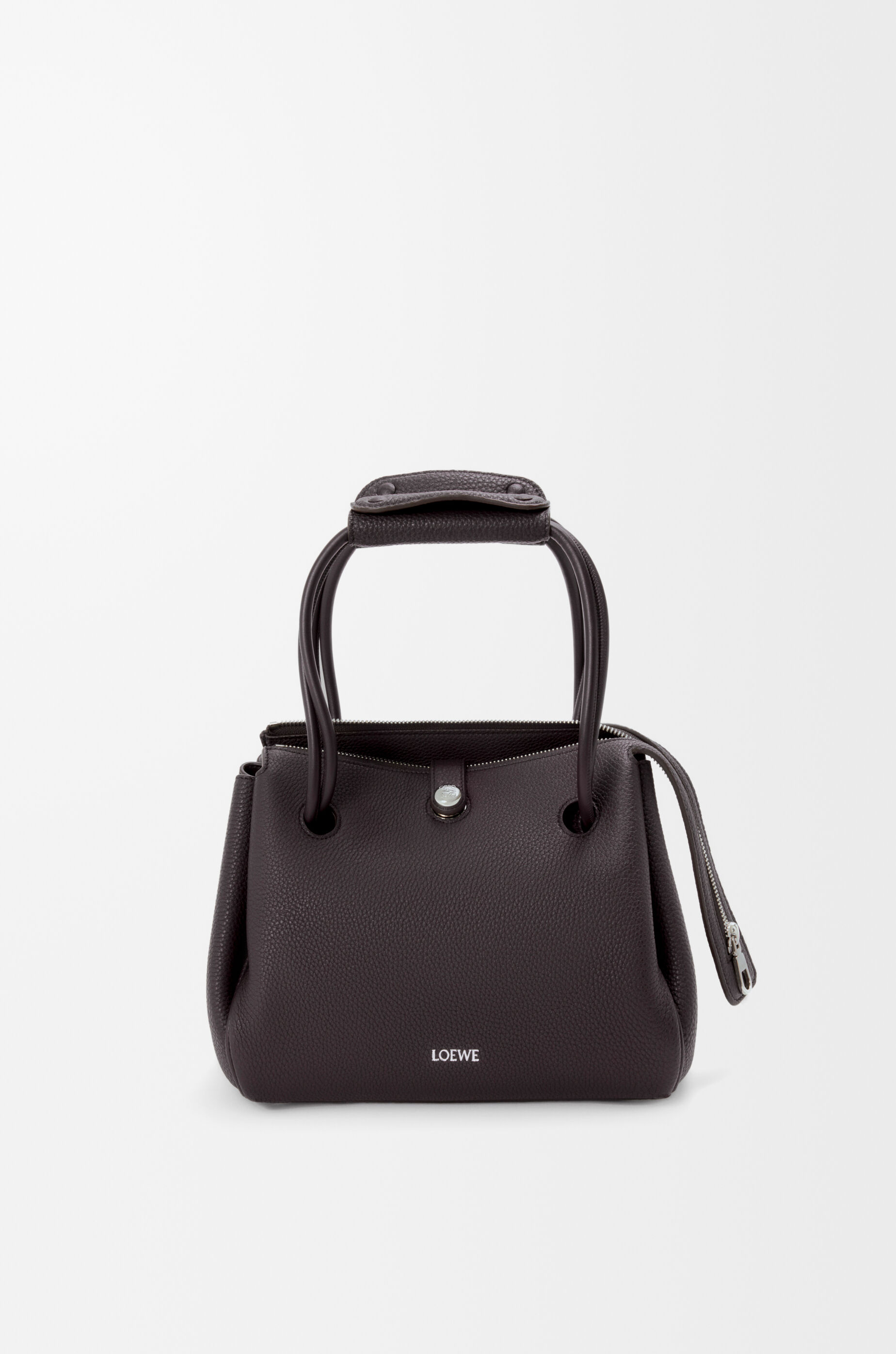 マドリードバッグ スモール（サプルグレインカーフ） ブラウン - LOEWE