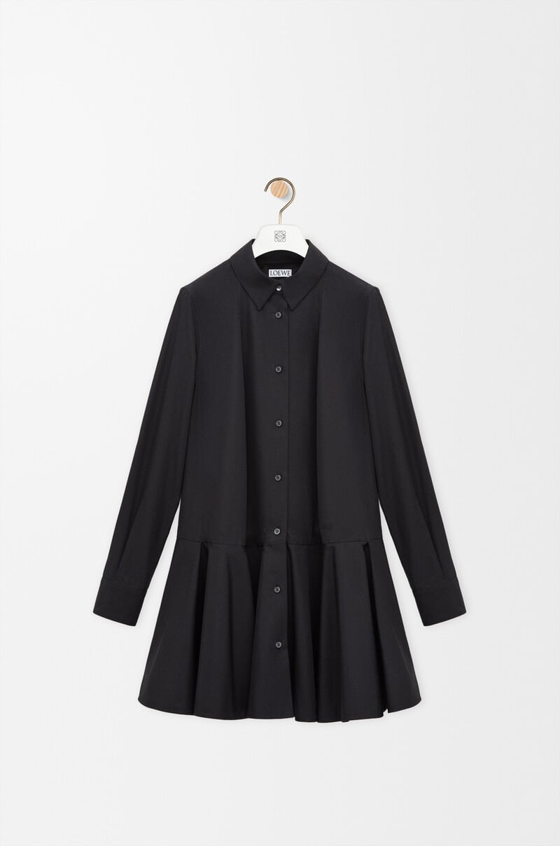 Shirt dress in cotton by LOEWE