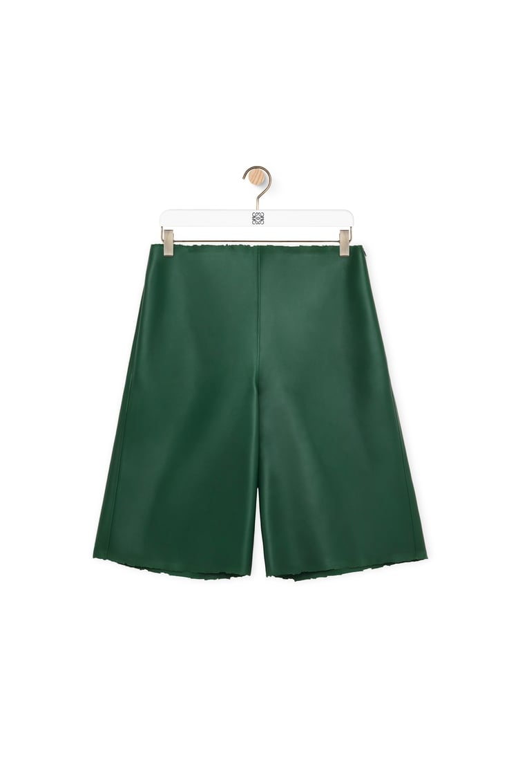 LOEWE Shorts in nappa 森林綠